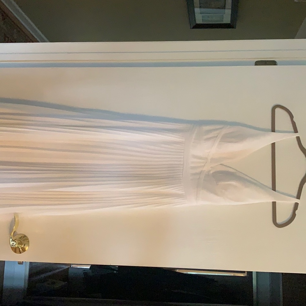White gown